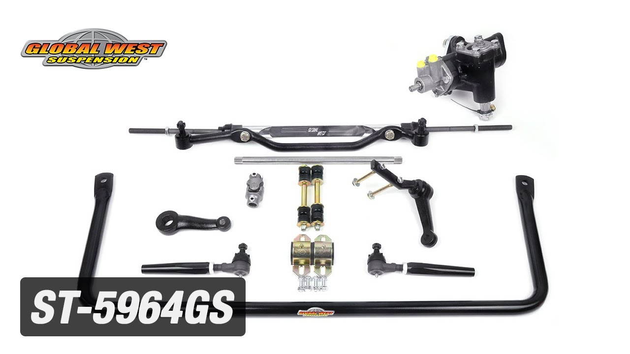 1959-1964 Impala & Biscayne Power Steering Conversion & Bump Steer Kit