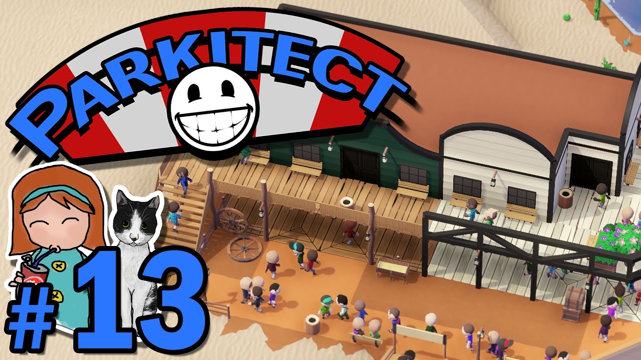 🎡 Parkitect #13 &mdash; Марипоса (вестерн-сводка новостей)