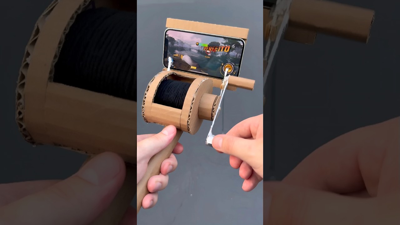 This Guy Makes Impossible Things Out Of Cardboard! (@inventorofficial)