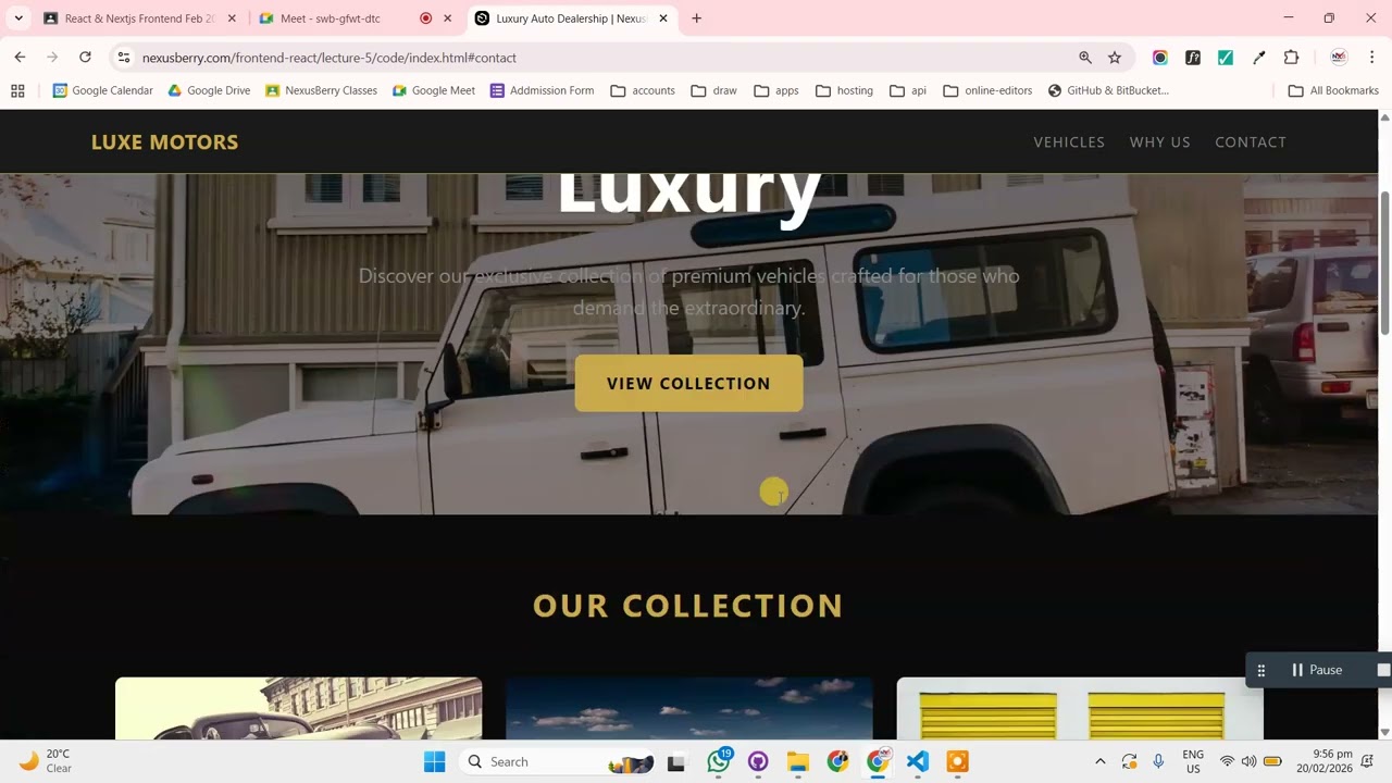 Lecture 5: Advanced CSS & Responsive Design (Project-Part-1)