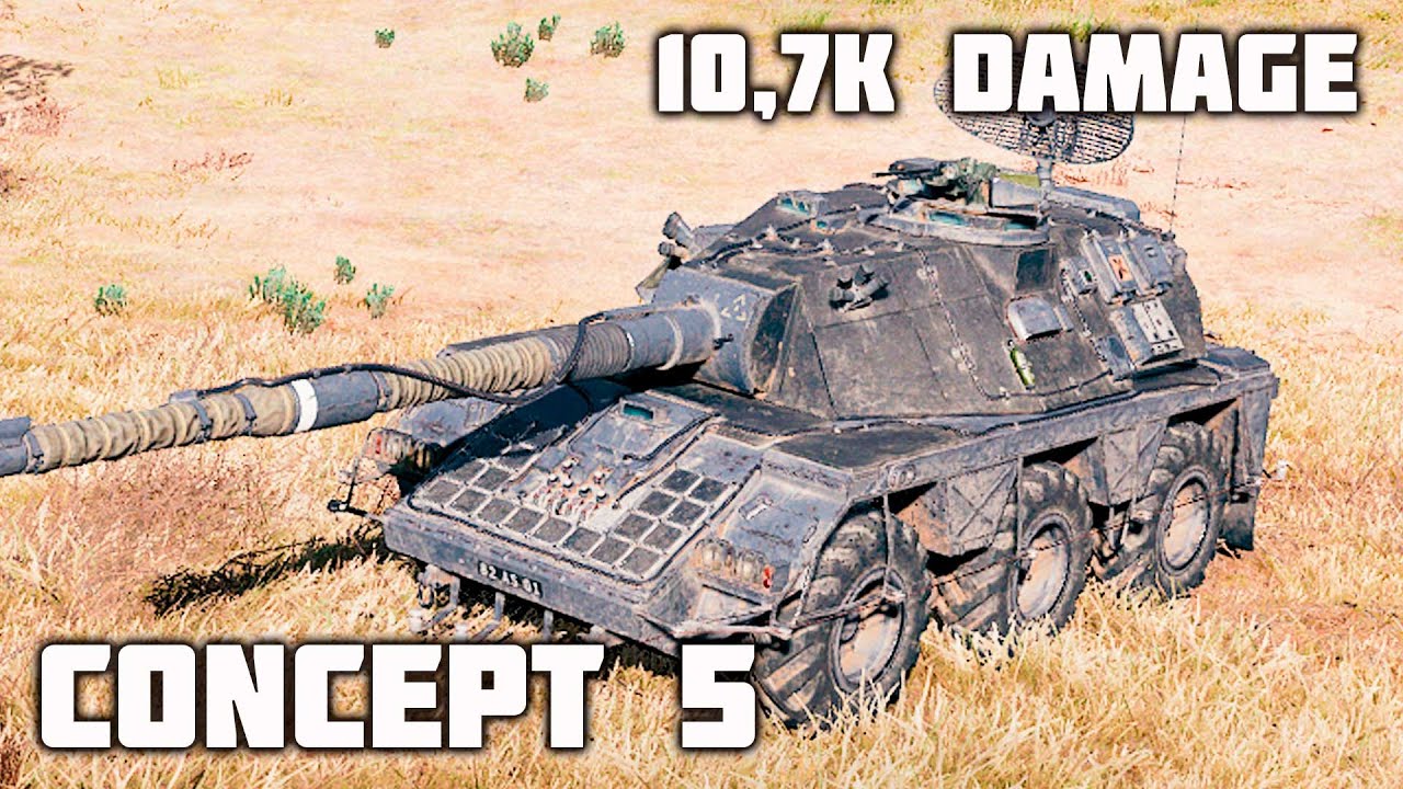 Concept 5 WoT – 4Kills, 10,7K Damage