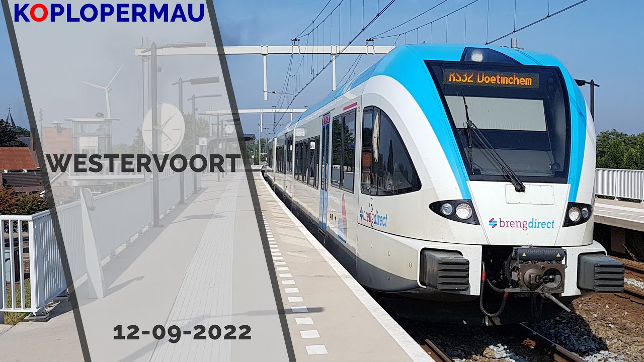 Treinen op station Westervoort - 12 september 2022