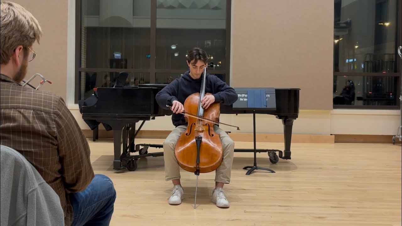 Bach Suite VI - Allemande and Sarabande