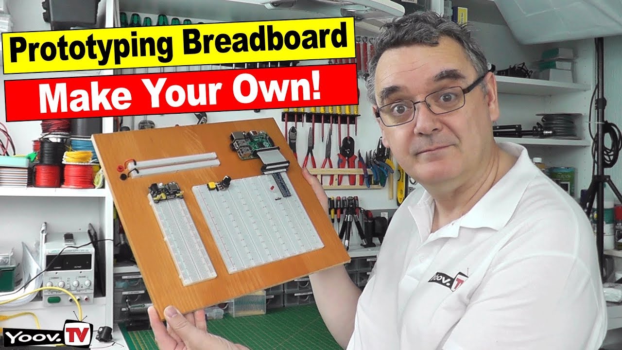 Prototyping Breadboard - How To make Your Own!