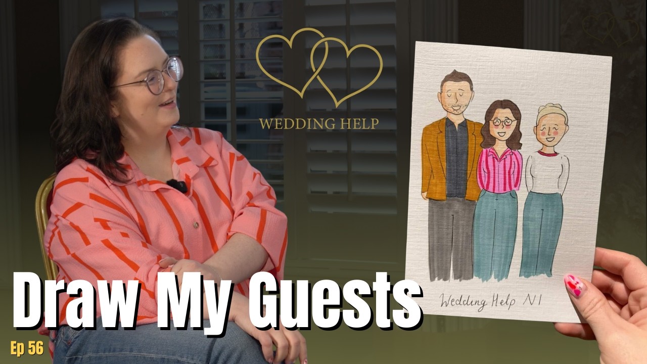 Drawn Together: Live Wedding Illustrations with Draw My Guests