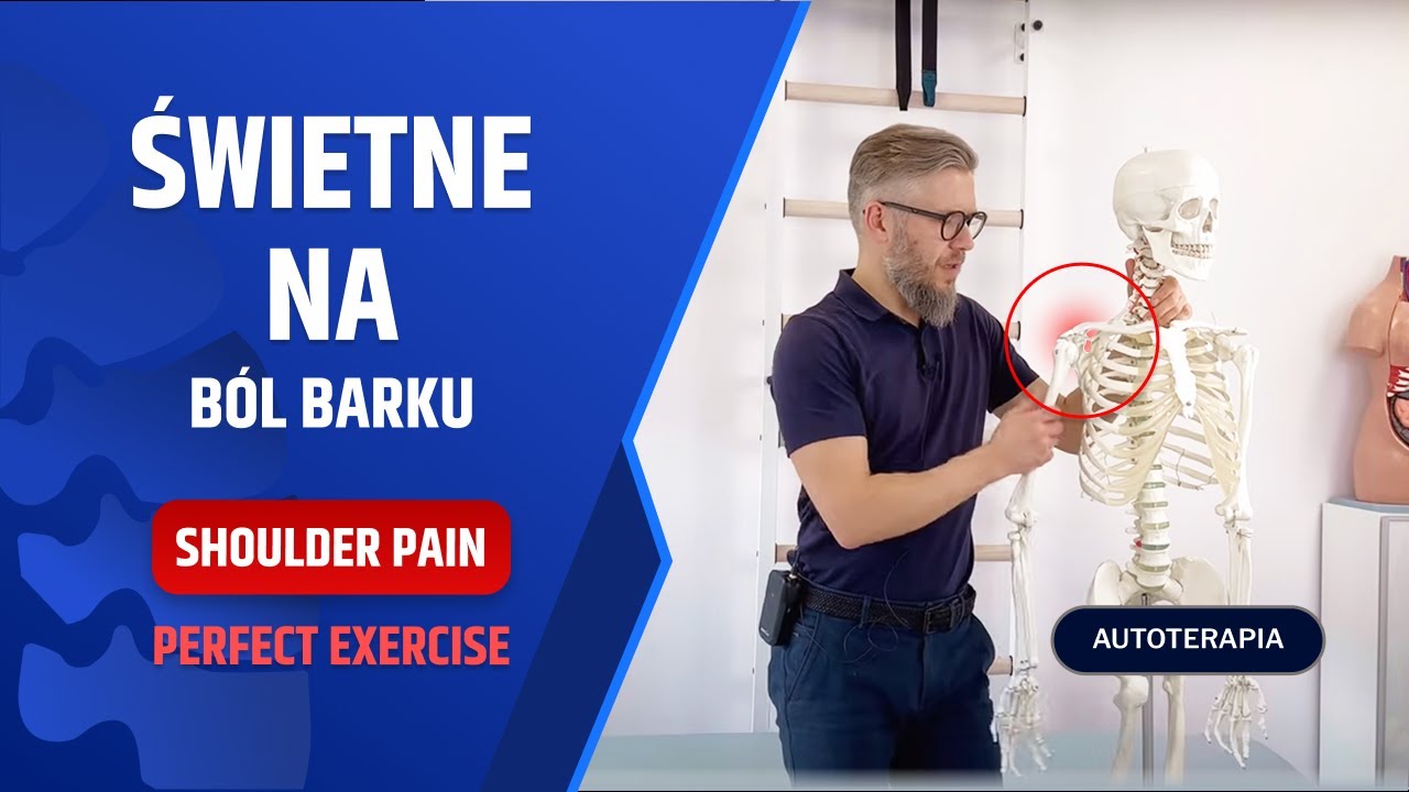 PROSTE WAHADŁO na ból barku, zamrożony bark, ból karku - dr n. med. Marcin Wytrążek