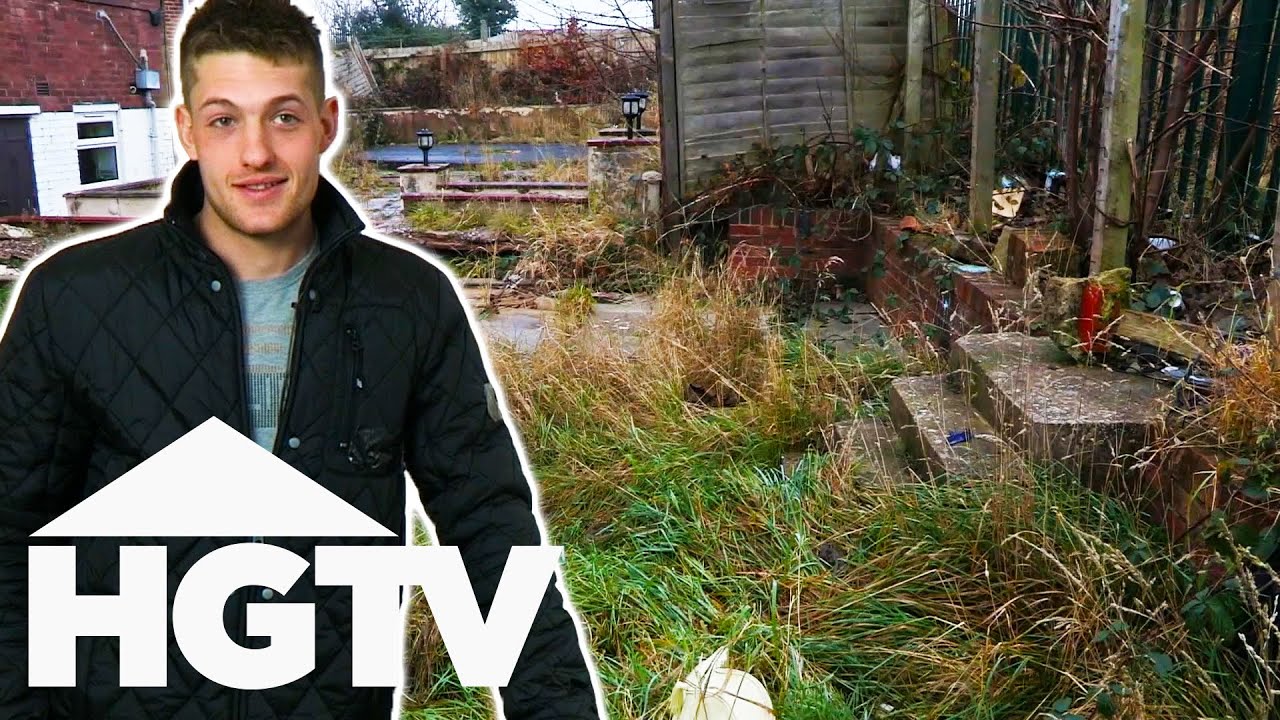 Young Man Renovates Unattended Garden All By Himself | Homes Under The Hammer