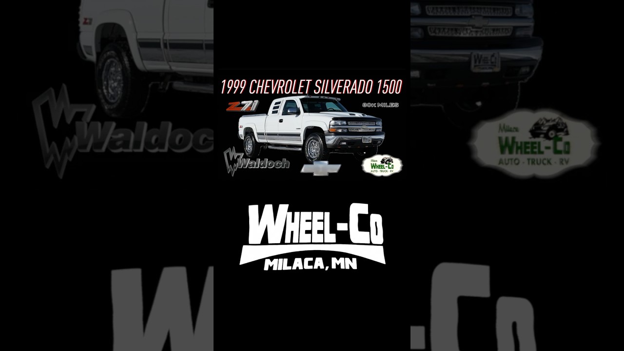1999 Chevy Silverado 1500 Waldoch Conversion *80k Miles* - Milaca Wheel-Co