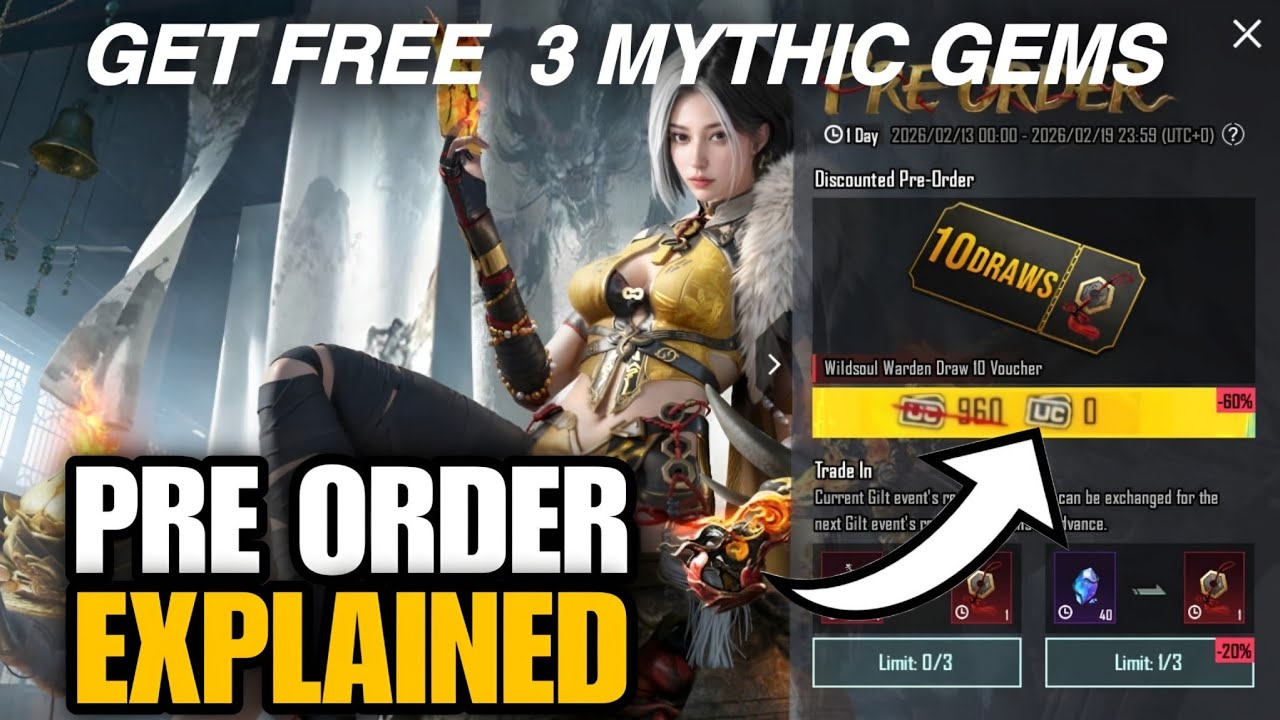 New Ultimate M416 Upgradeable Pre Order Event is Here | Get Free Mythic Gem | Tip And Tricks | PUBGM