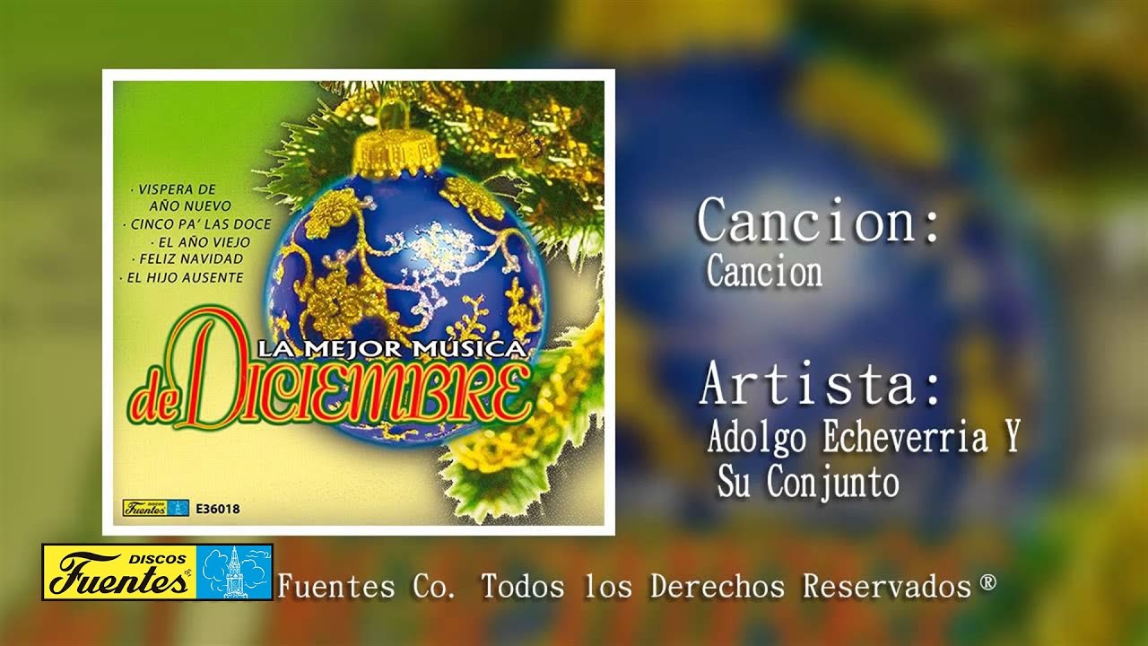 Amaneciendo - Adolfo Echeverria y Su Conjunto | Discos Fuentes