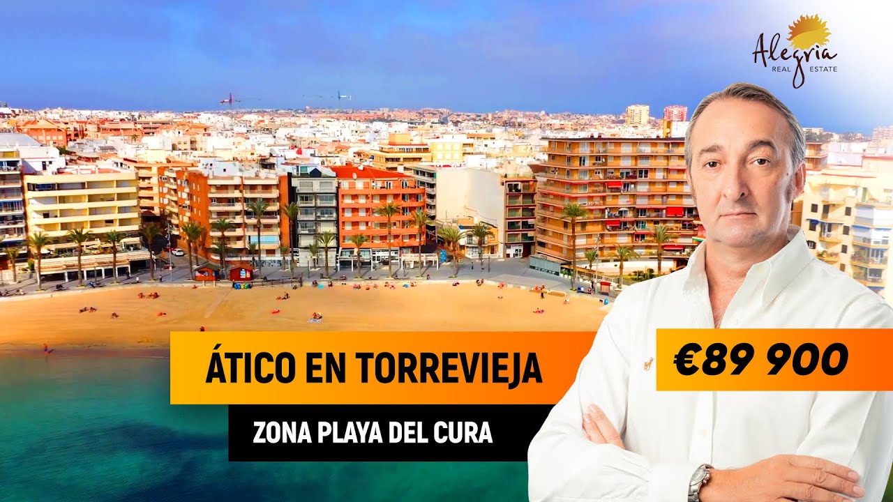 Ático en Torrevieja zona Playa del Cura / Pisos en España / Agencia inmobiliaria Alegria