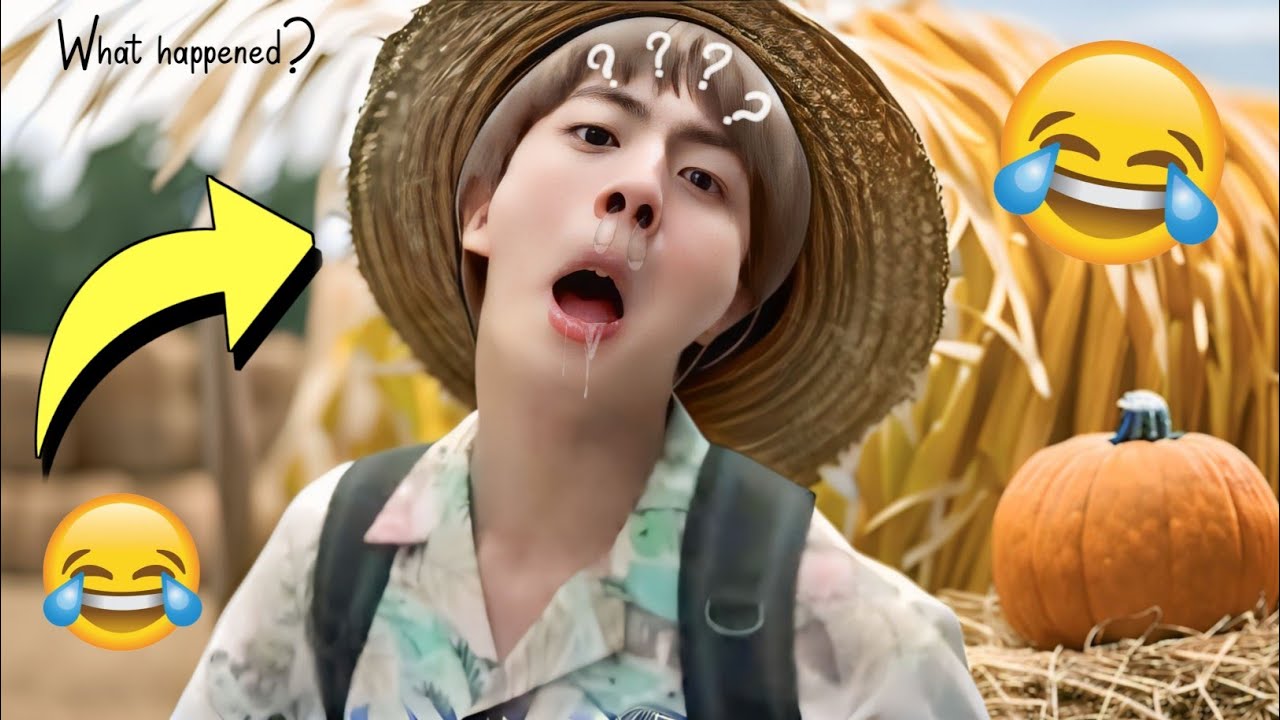 BTS JIN - Подборка смешных вирусных моментов из возвращения 2025 (Попробуй не засмеяться) Ким Сок...