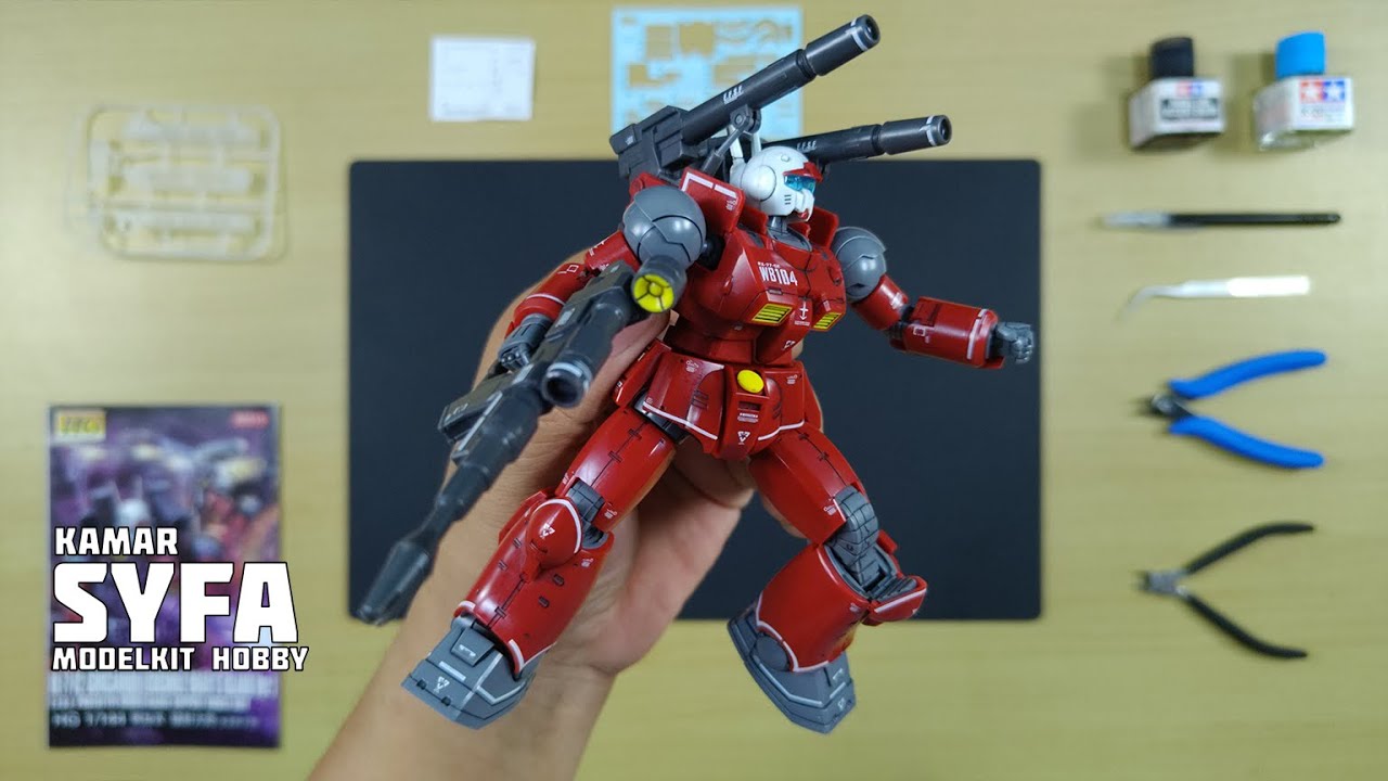 HG 1/144 GUNCANNON [CUCURUZ DOAN'S ISLAND Ver.] | ASMR BUILD | SPEED BUILD | Bootleg Gaoke