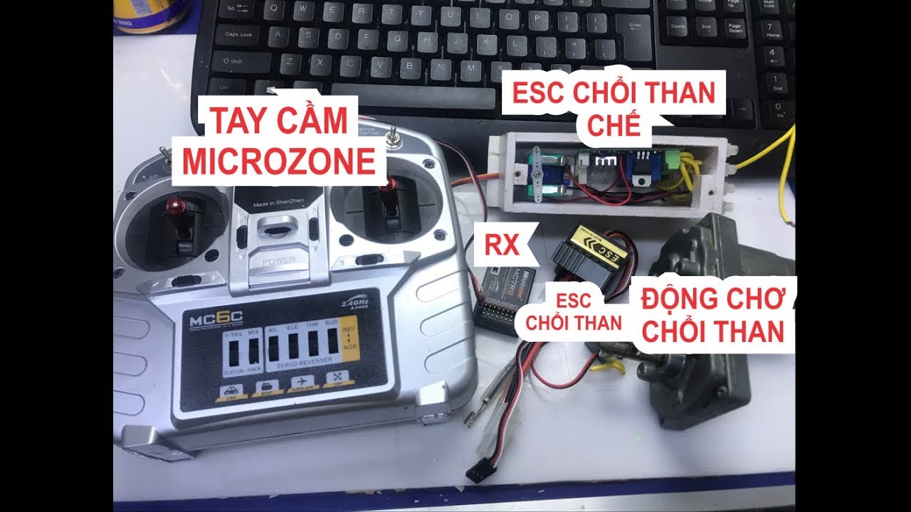 [VNTK] - CHẾ BỘ ĐẢO CHIỀU ĐỘNG CƠ CHO TAY CẦM  MICROZONE MC6C