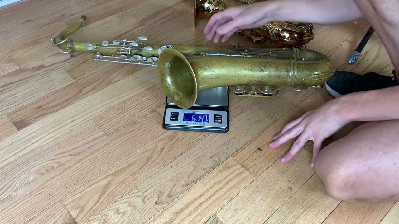 What do Tenor Saxes Weigh? Modern VS Vintage. Mark VI. Super Balanced Action. Conn. Ishimori. Artist