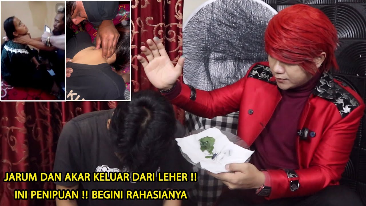 SANTET JARUM DAN AKAR DARI LEHER ‼️ BONGKAR PENGOBATAN KELUAR BENDA DARI TUBUH - ILMU MERAH