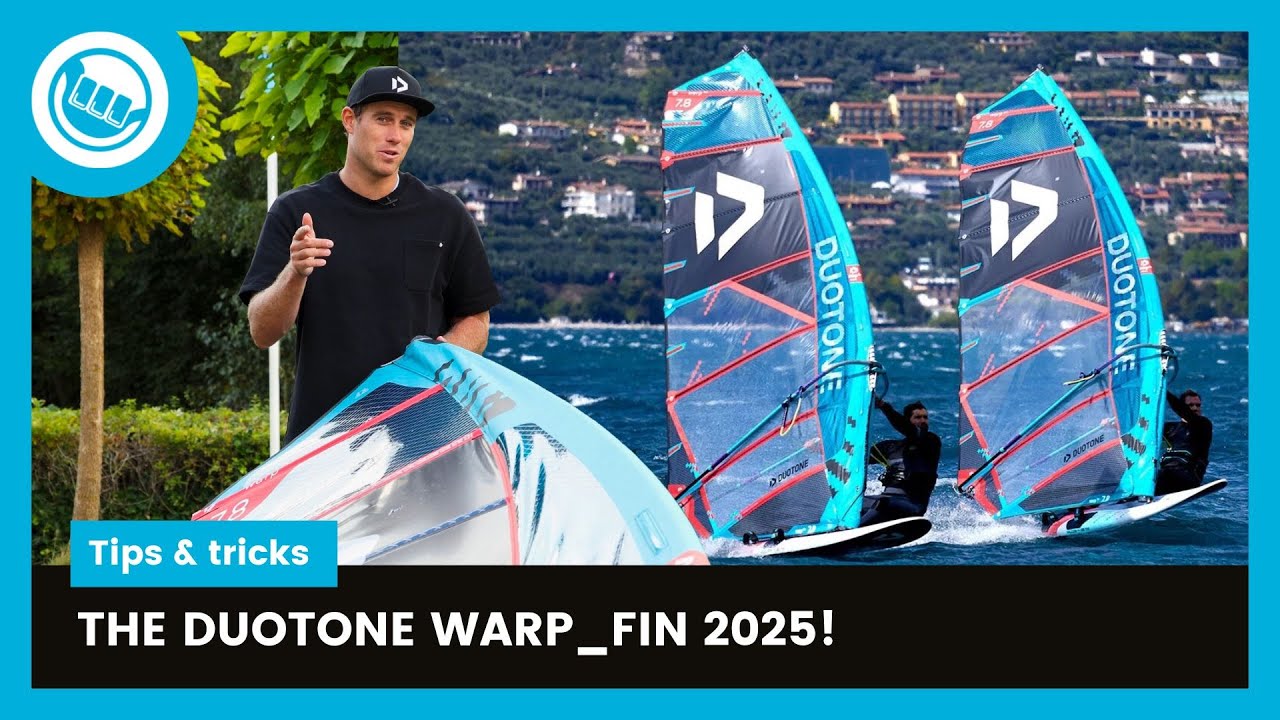 How to trim your 2025 Duotone Warp Fin by JORDY VONK