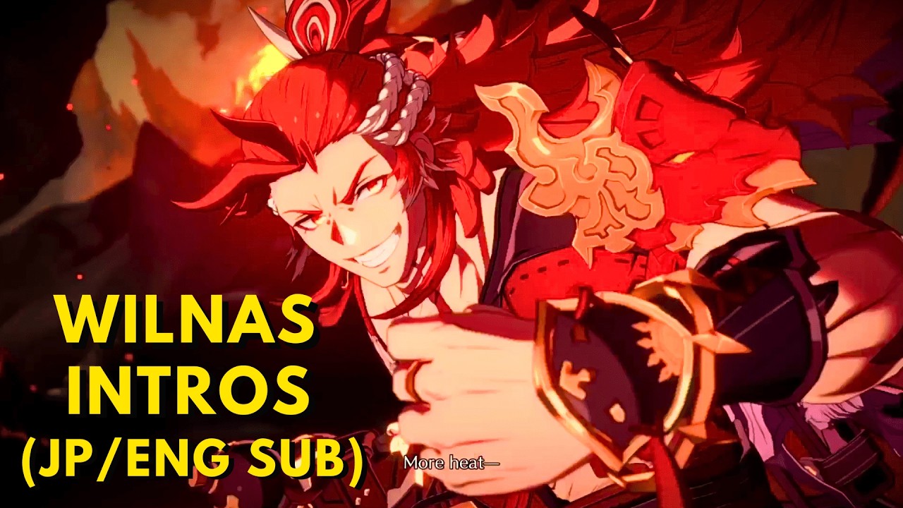 All Wilnas Intros (JP/ENG SUB) - Granblue Fantasy Versus Rising