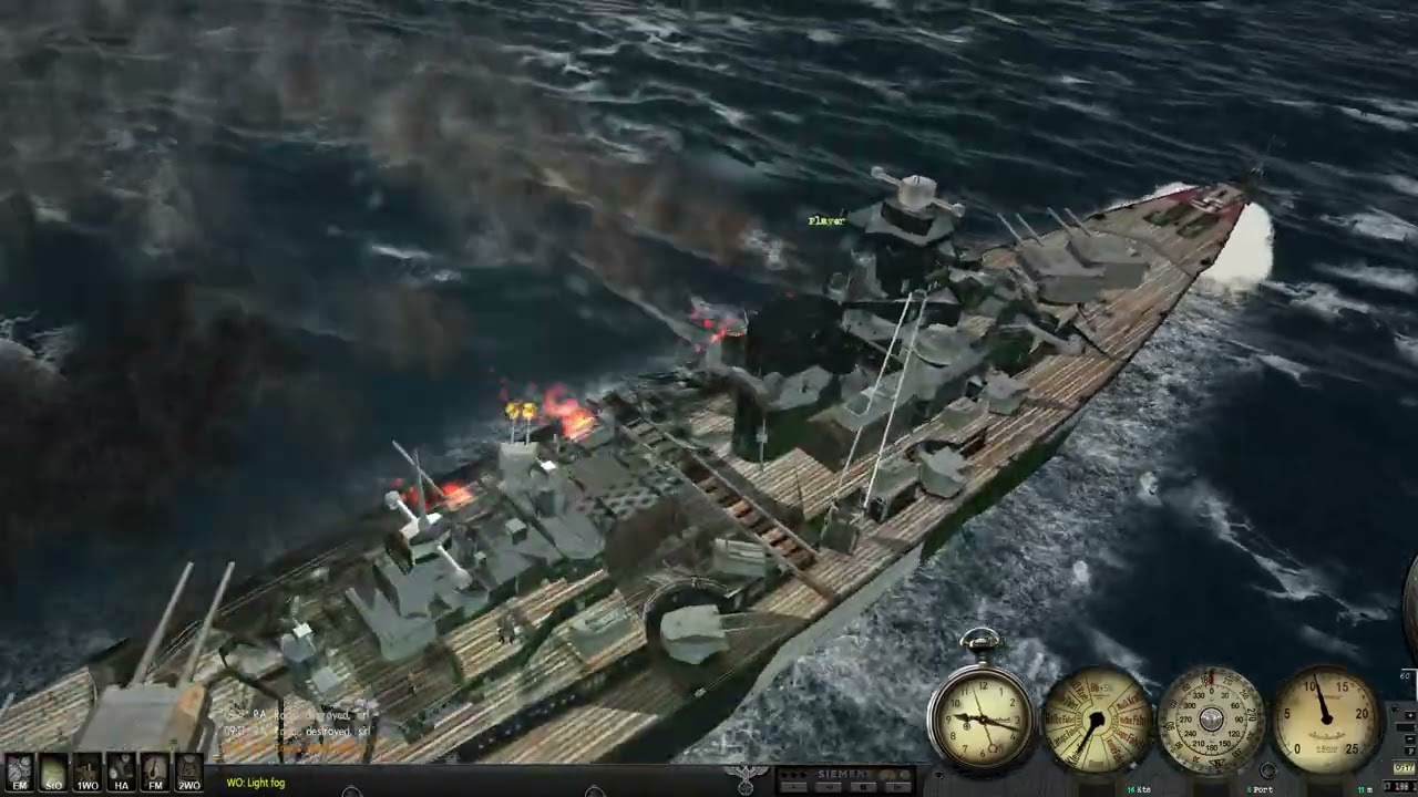 Silent Hunter 3 Showcase Fixes For Warship Mod 3.0 Bismarck Breakout