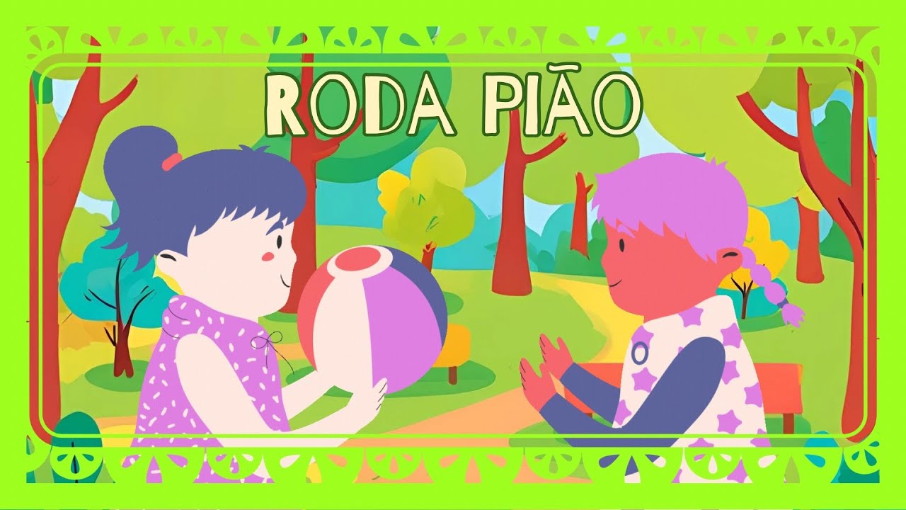 Roda pião | música infantil | Turma da Fhanny