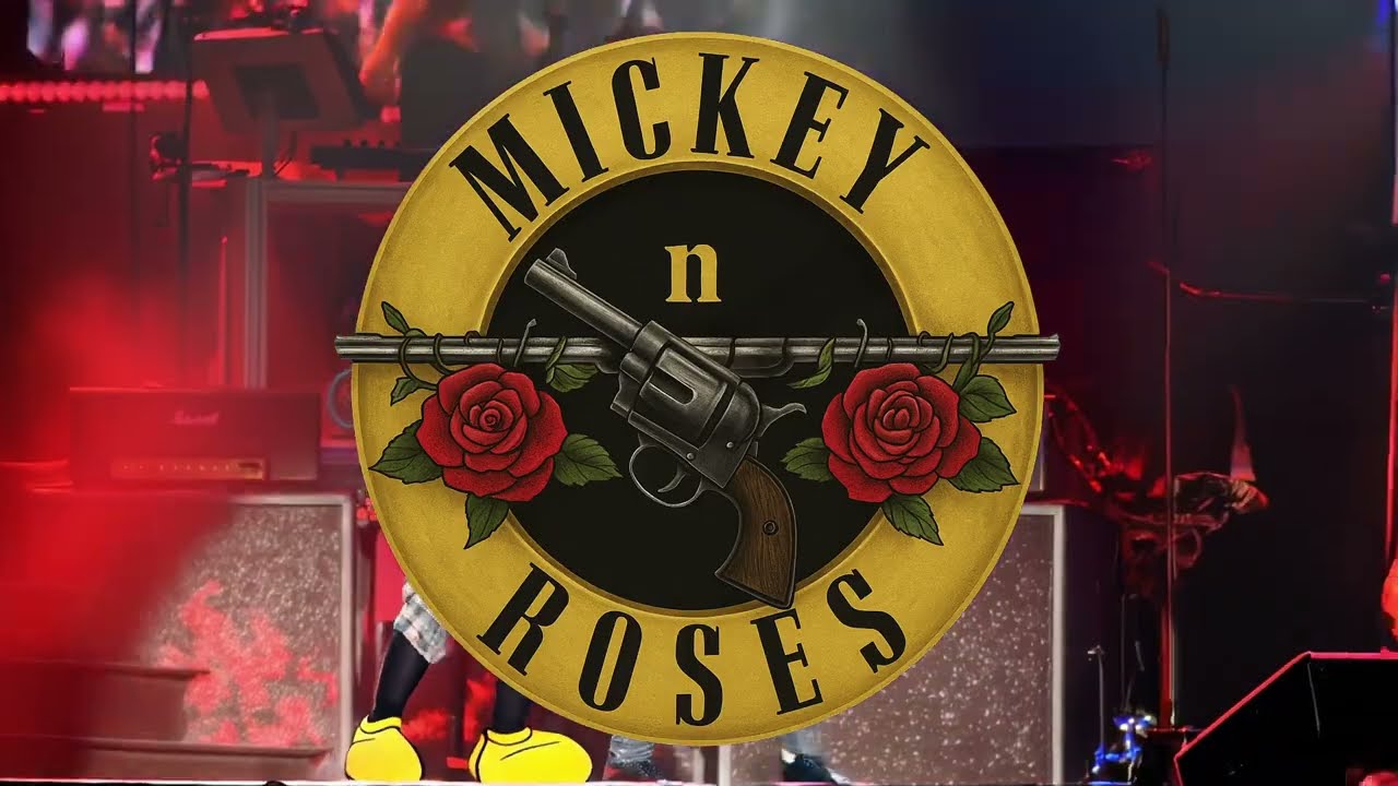Axl Rose sings like Mickey Mouse