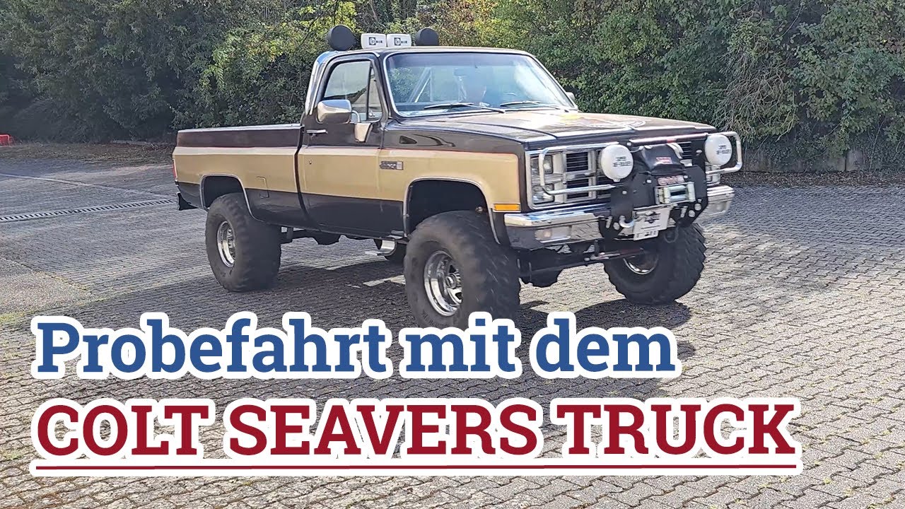 „EIN COLT FÜR ALLE FÄLLE“ Truck auf PROBEFAHRT