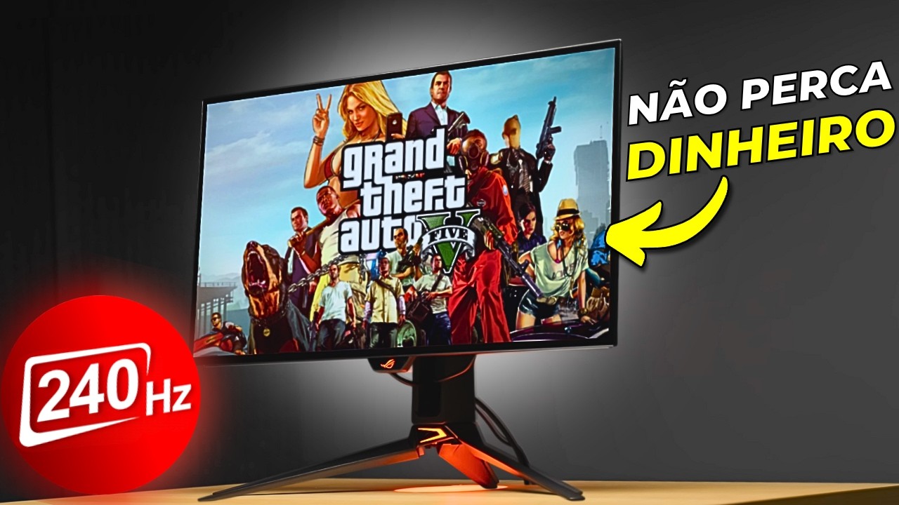 TOP 7 Monitores GAMER BARATO Custo-Benef&iacute;cio 2025 at&eacute; 144hz - (Curvo, Ultrawide e 4K)