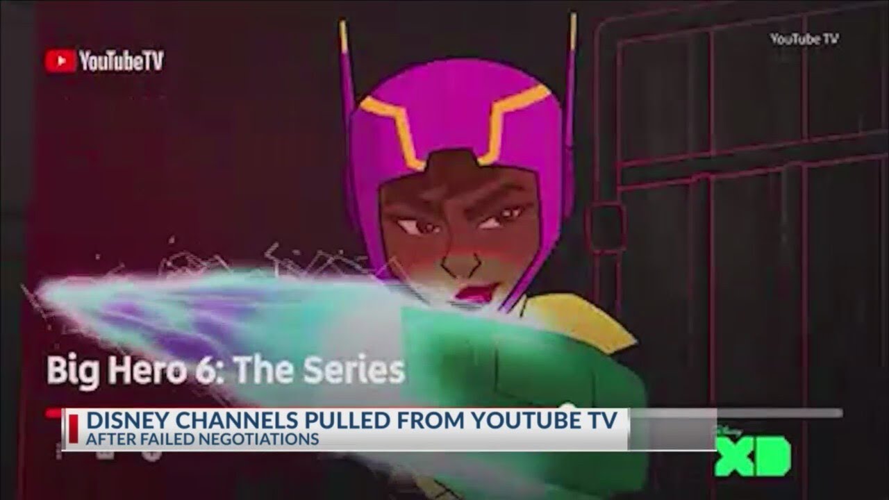 Disney Channels pulled from YouTube TV after failed negotiations