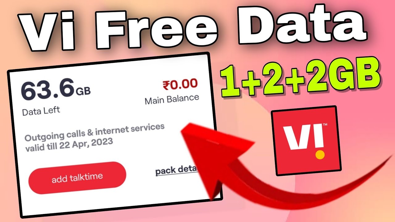 vi free data | vi free data 2023 | how to get free data on vi | Azad kushwaha
