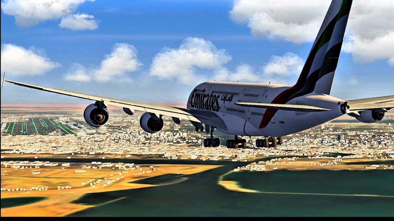 Aerofly Fs Global a380 London Heathrow to Dubai international airport | Real ops | Full Flight
