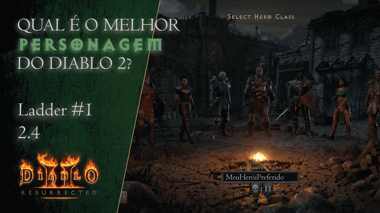 Qual é o melhor personagem do Diablo 2?
