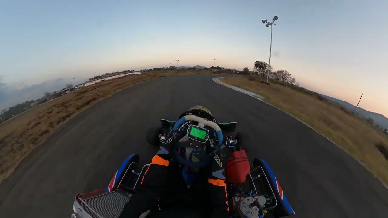 Kart KZ TM-M1 onboard - First KZ test - Kartodromo Tops Morelia 