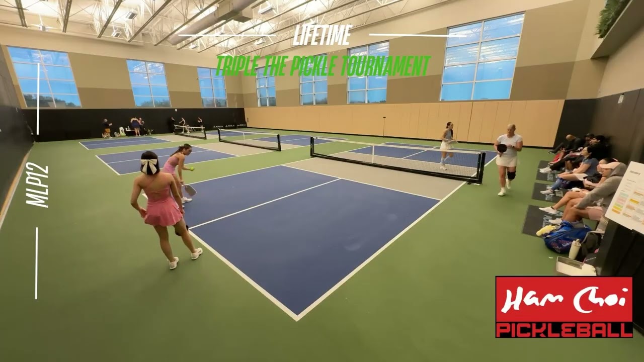 LT Triple the Pickle Tournament - Ena/Dom vs Jennifer/Julie