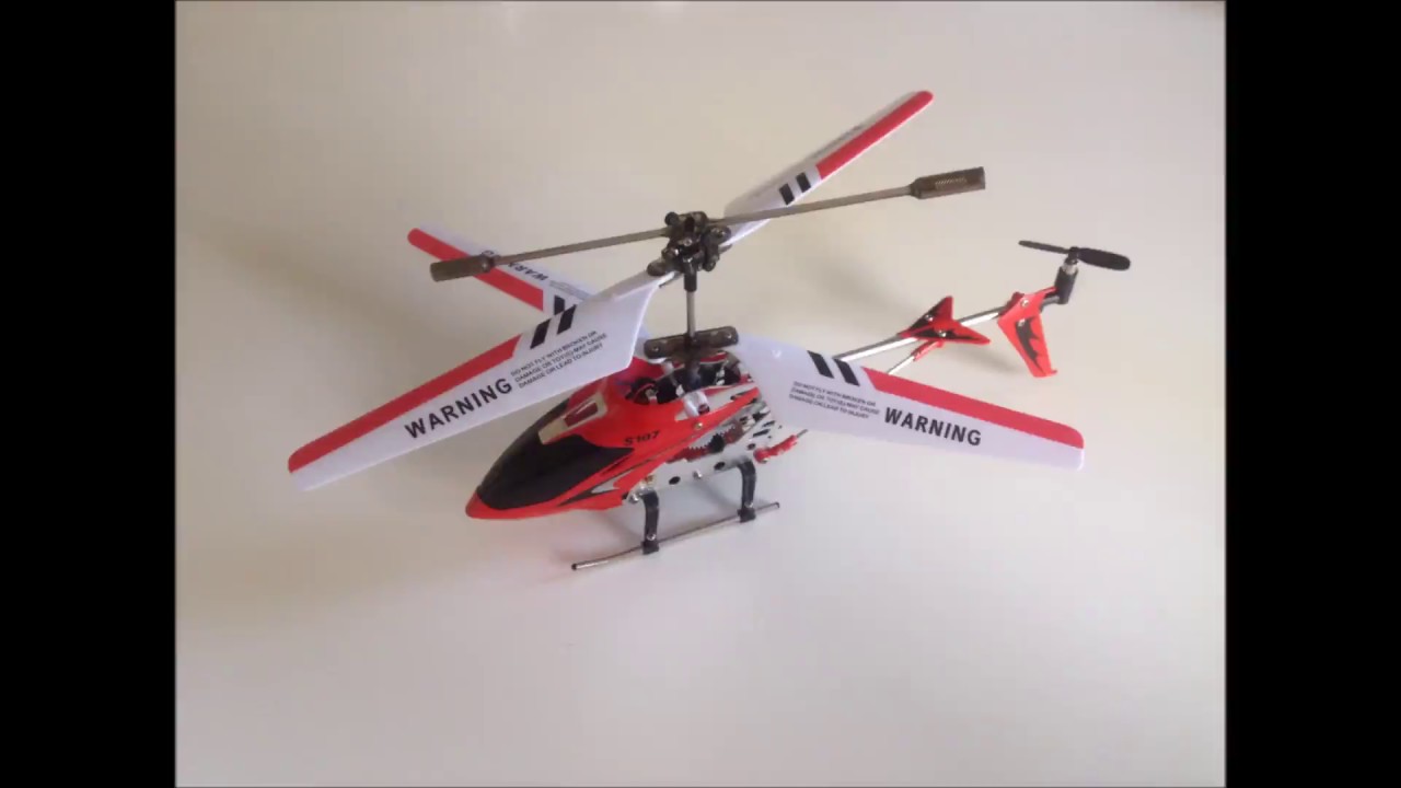 Mini Helic&oacute;ptero de Control Remoto  SYMA S107G