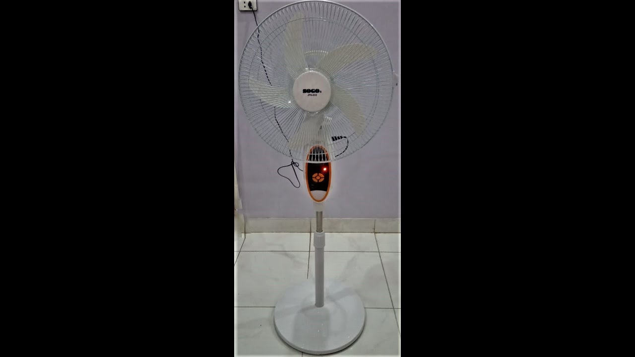 Sogo Rechargeable Fan JPN-633 (How to Assemble and Review)