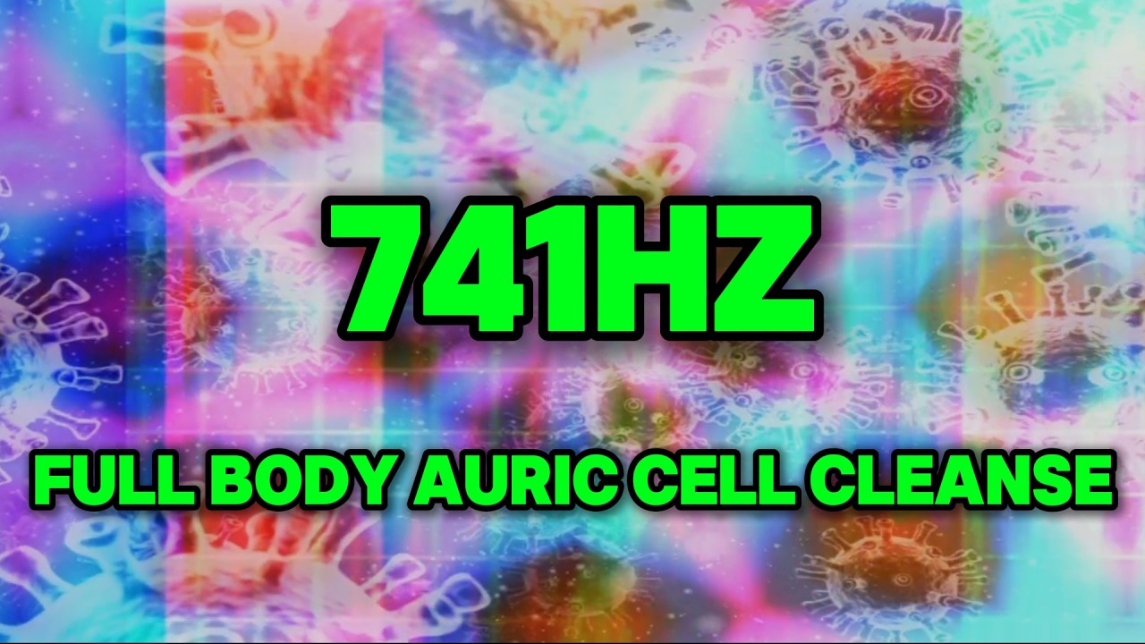 741Hz BINAURAL BEAT - AURIC/CELL CLEANSE - VISUALIZATION - SCREENSAVER