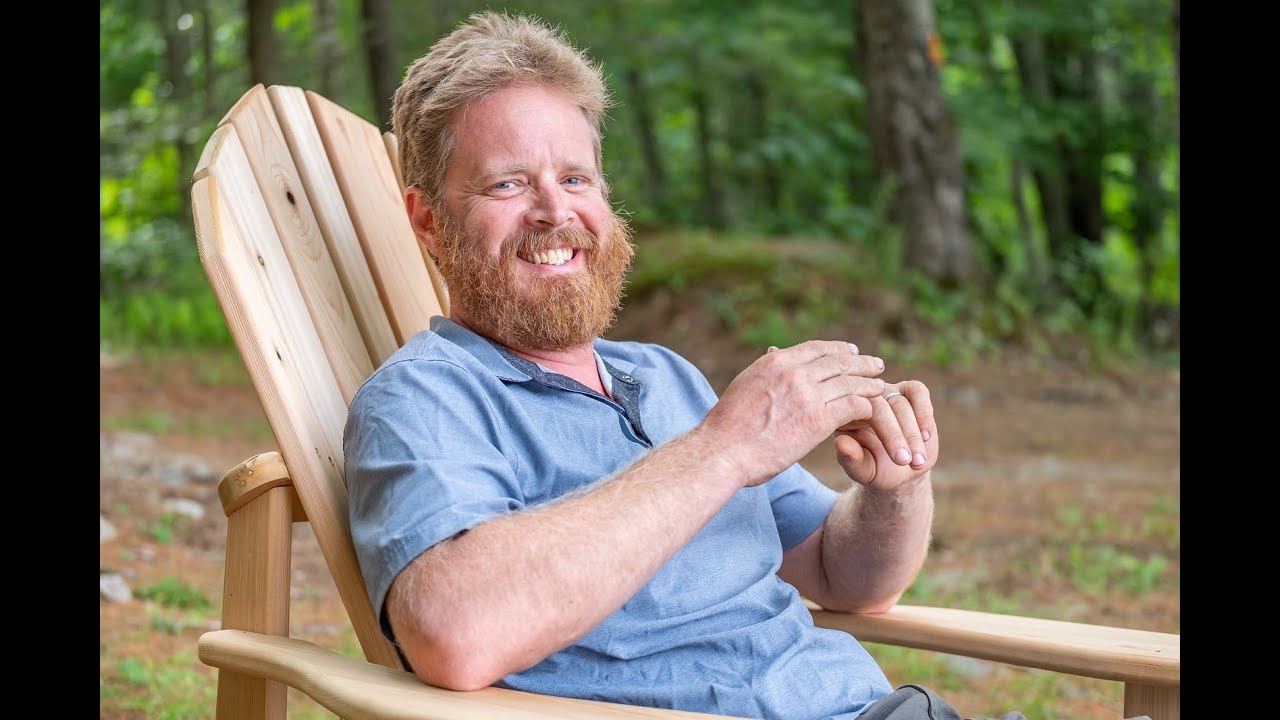 Building a Z Back Door with Chase Morrill of Maine Cabin Masters - Installing the Door Latch