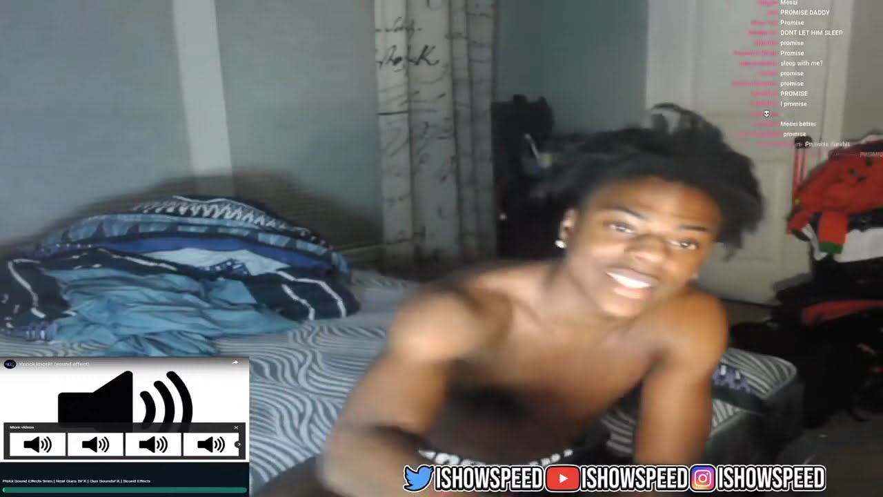 @IShowSpeed Sleep Stream Funny Moments!!!