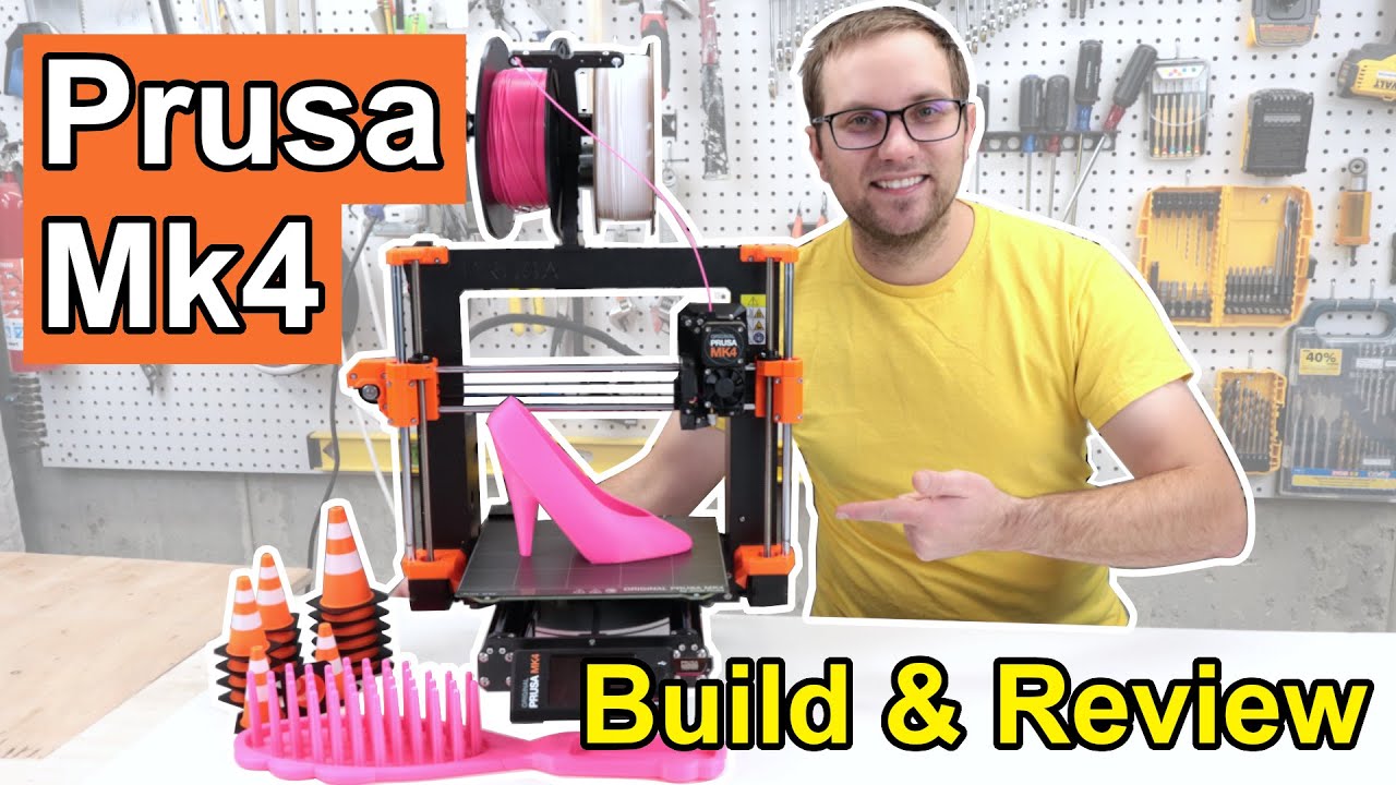 Is the Prusa Mk4 3D Printer worth it? Unboxing, assembly, and review!