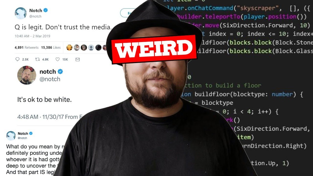 Notch The Man Who Made Minecraft, and Lost the Internet