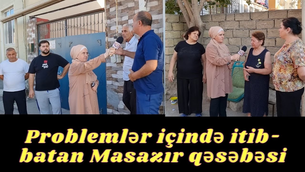 Problemlər içində itib-batan Masazır qəsəbəsi. Ulu Öndərin adını daşıyan küçənin qara günləri...