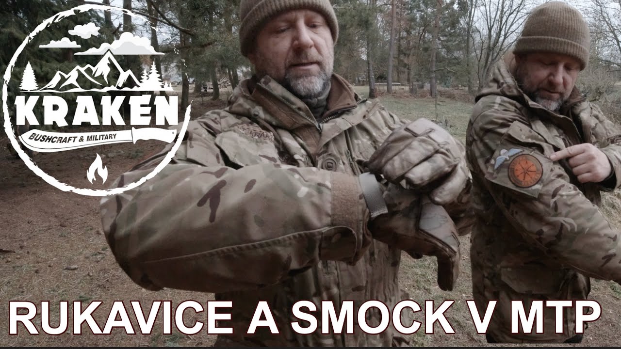 Rukavice a smock MK2 v britské MTP kamufláži
