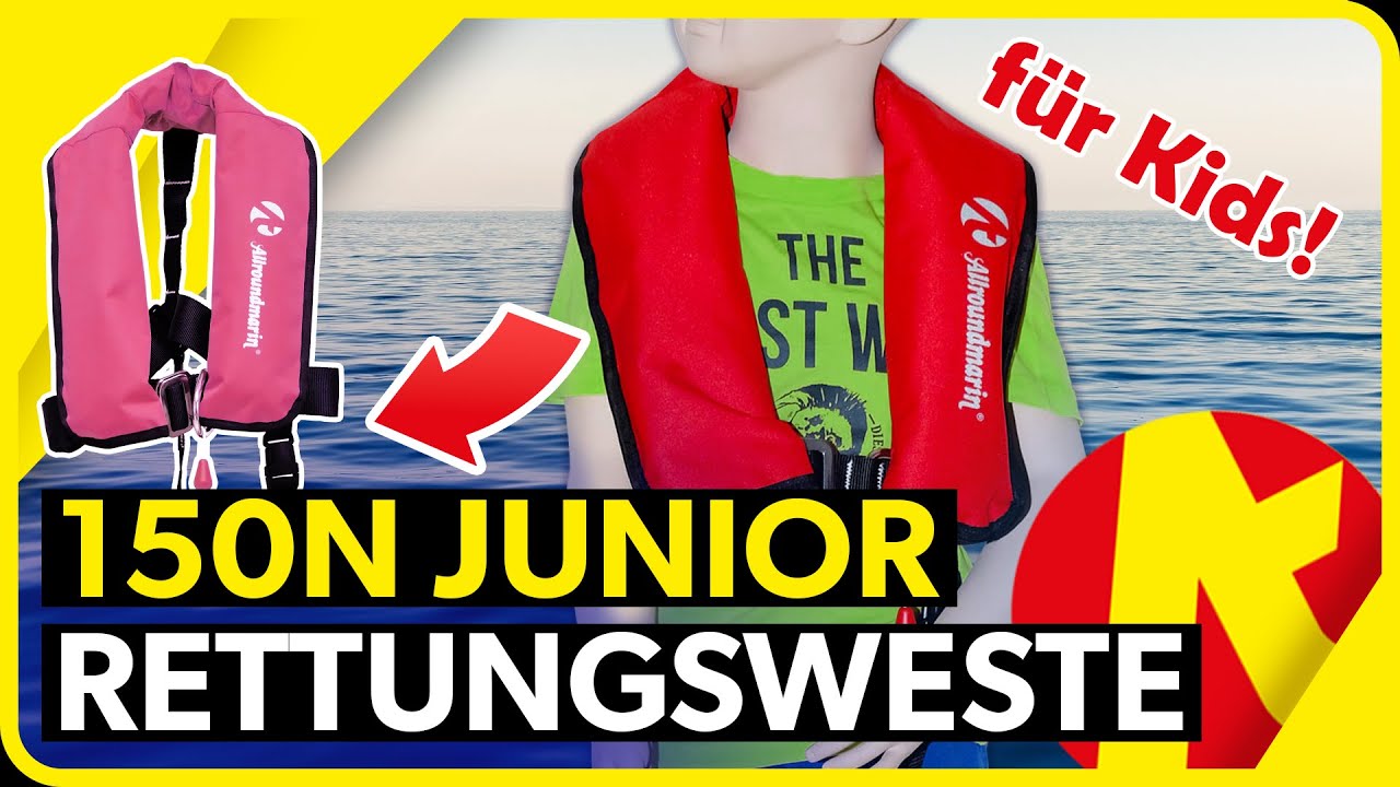 Automatik Rettungsweste für Kinder Allroundmarin 150N