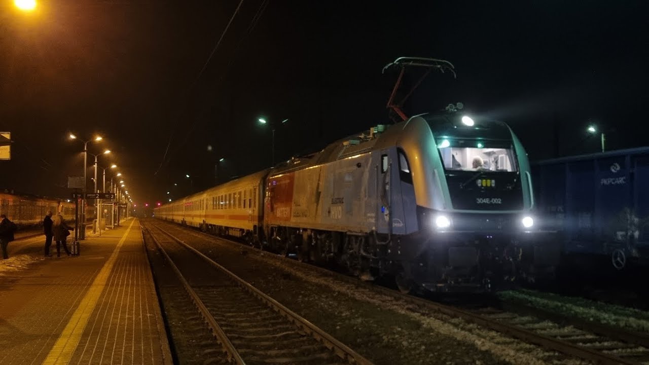 304E-002 manewry i oblot składu na stacji Nowy Sącz