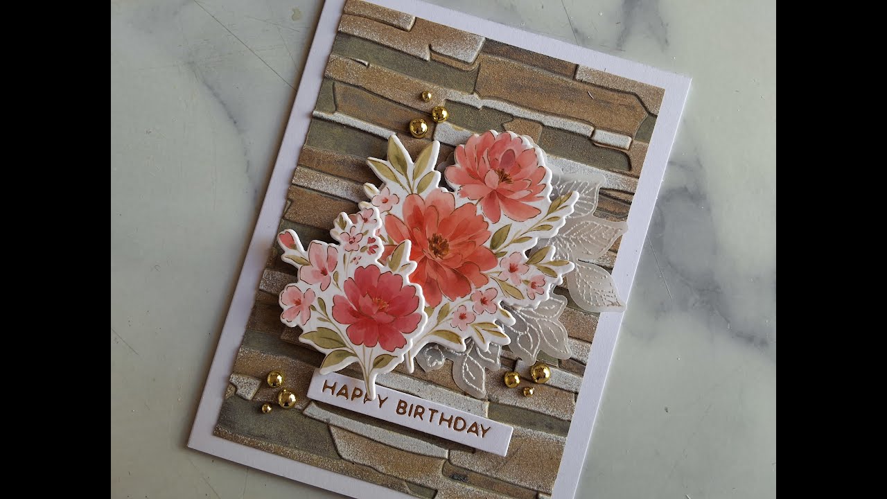 3D Embossing Folder Technique