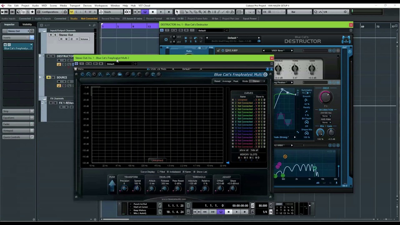 Guitar Tone Matching With Blue Cat's Destructor - (VAN HALEN SOUND)
