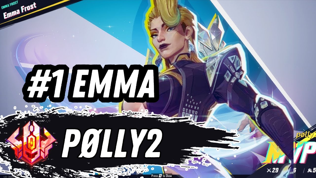 NEW META Spectating PøLLY2 #1 EMMA FROST  Marvel Rivals Competitive