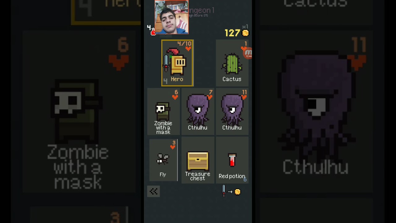 Dungeon Cards egy barlangi kártya csata Pt 1