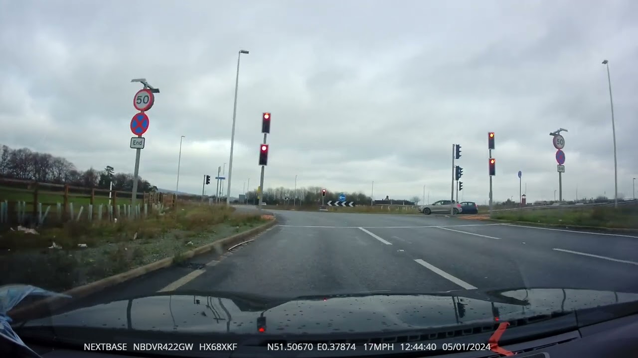 Tilbury driving test route ( real test recording)