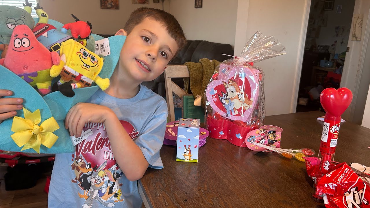 RJT & Brax get Valentine’s Day gifts 